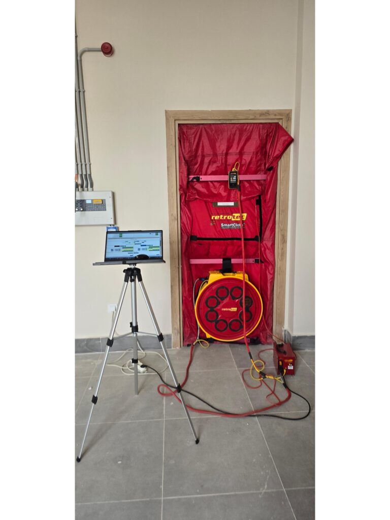 FM Global ve NFPA 2001 uyumlu test uygulaması