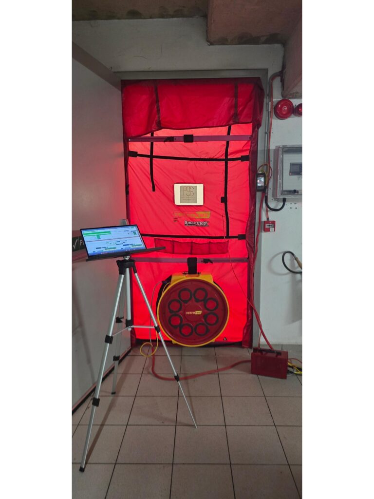 Gazlı söndürme sistemlerinin etkinliği, doğru yapılmış bir sızdırmazlık testi ile doğrulanır.