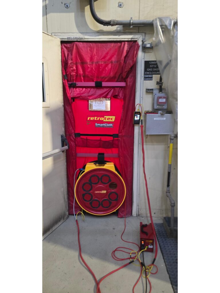 FM Global ve NFPA 2001 uyumlu test uygulaması